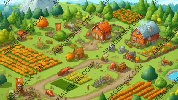 Explore Bountiful and Thriving Organic Farm.