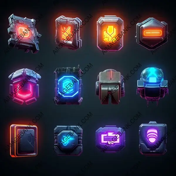 Showcase Achievements in 3D: Premium Game Badges