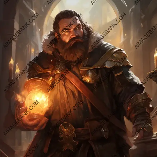 Unleash the Magic of a Dwarf in a Fantasy Magic Gathering