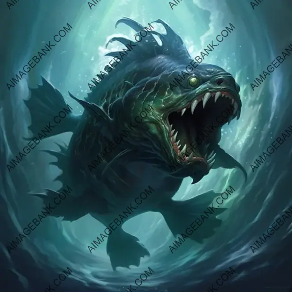 Step into the Abyss: Fuel Your Game with Fantasy Evil Fish Magic Gathering