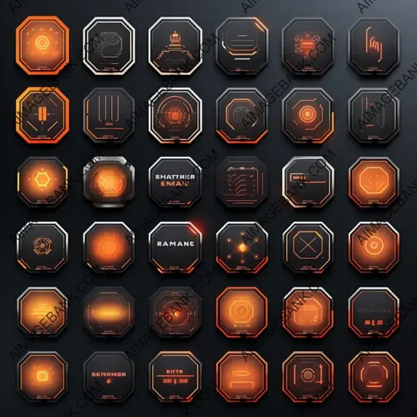 Step into the Future: Elevate Your Modern Game UI with Smart Icons