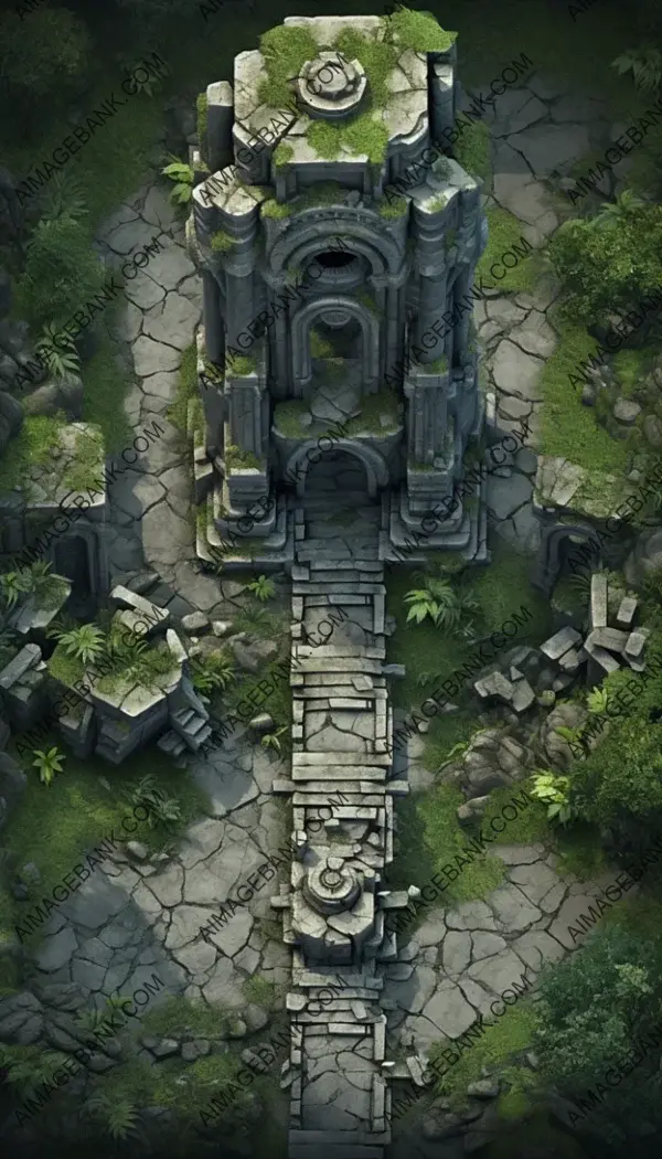 Forge Your Legacy in Top-Down Fantasy RPG Ruins