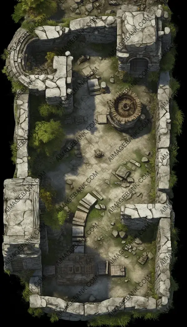 Write Your Story in Top-Down Fantasy RPG Ruins