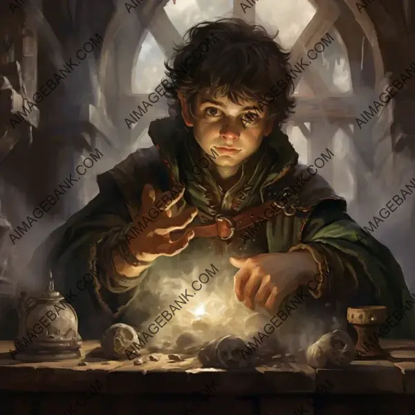 Explore Enchanted Realms with Halfling Gathering Magic