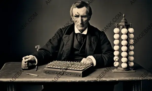 Showcasing the Brilliance of Louis Braille&#8217;s Revolutionary System in a Captivating Photo