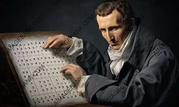 Immersing in the World of Braille through the Legacy of Louis Braille in a Photo