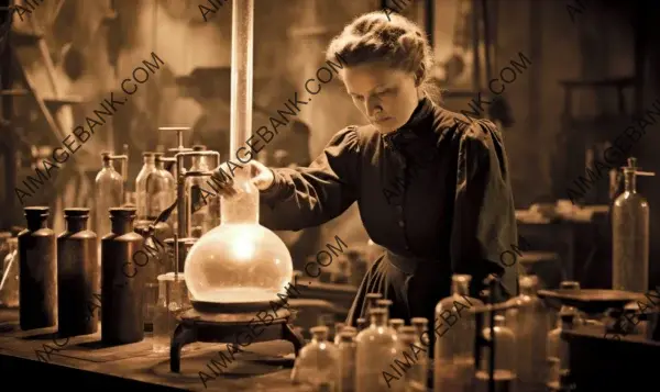 Revealing the Revolutionary Discoveries of Marie Curie&#8217;s Research in a Captivating Photo