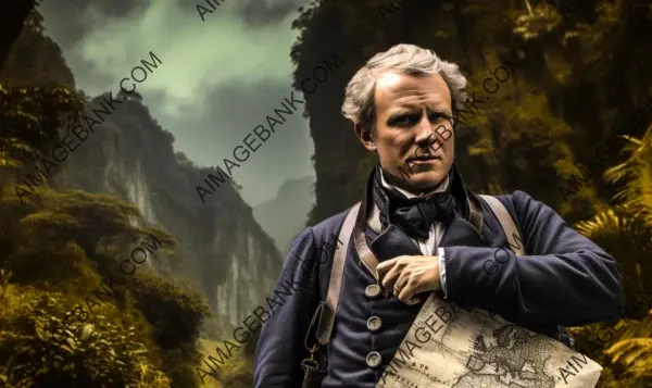 Immersing in the Spirit of Exploration with Alexander von Humboldt in a Photo