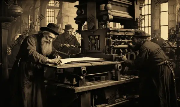 Photo: &#8220;Johannes Gutenberg&#8217;s Moment in 1450&#8221;