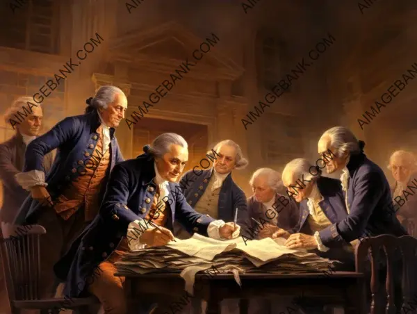 The Signing of the Declaration of Independence: Birth of American Democracy