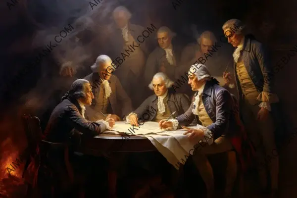 Signing of the Declaration of Independence: Pioneering a New Era of Liberty