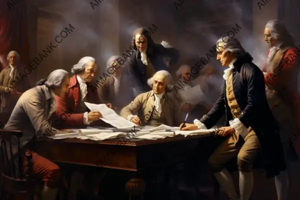 Signing of the Declaration of Independence: Forging a Path to Freedom