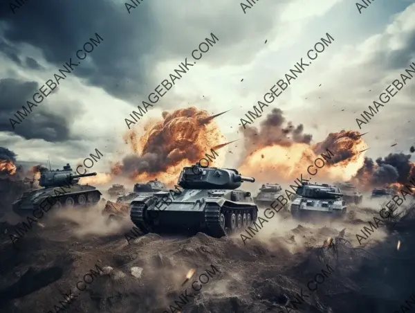 Tank Battles in World War II: Impressive Images of Man and Machine