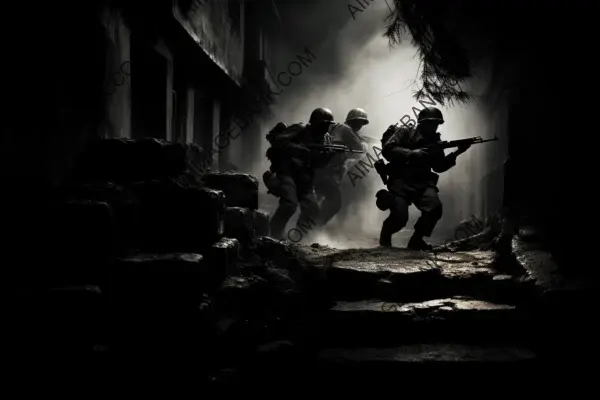 Battling the Night: Intense Images of WWII Soldiers in Nocturnal Raids