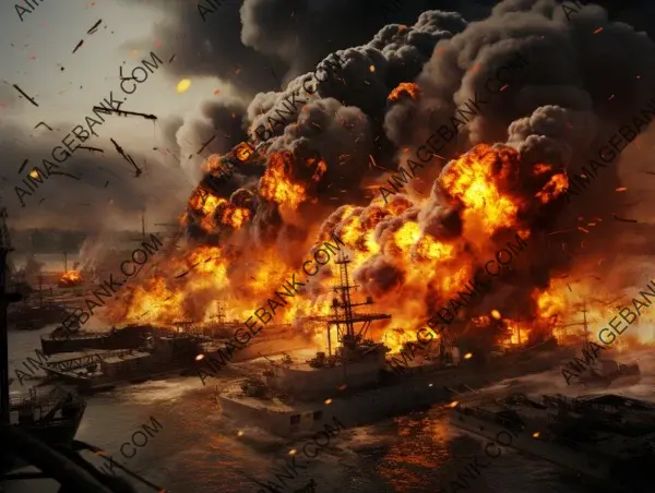 Pearl Harbor Attack: A Photo-Realistic Depiction of the Tragedy