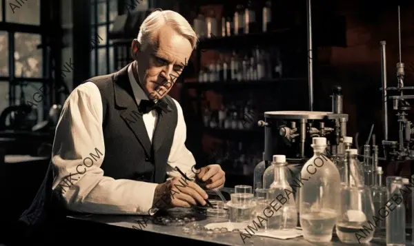 Alexander Fleming: A Striking Photo from 1928, Capturing His Revolutionary Achievement