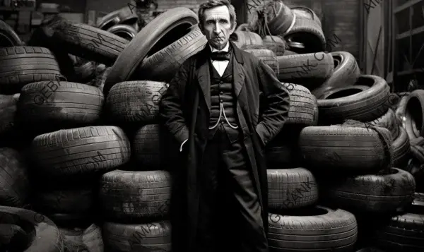 Charles Goodyear: An Inspiring Image from 1839, Reflecting His Innovative Spirit