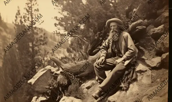 George Bird Grinnell: An Inspiring Image from 1874, Reflecting His Passion for Nature