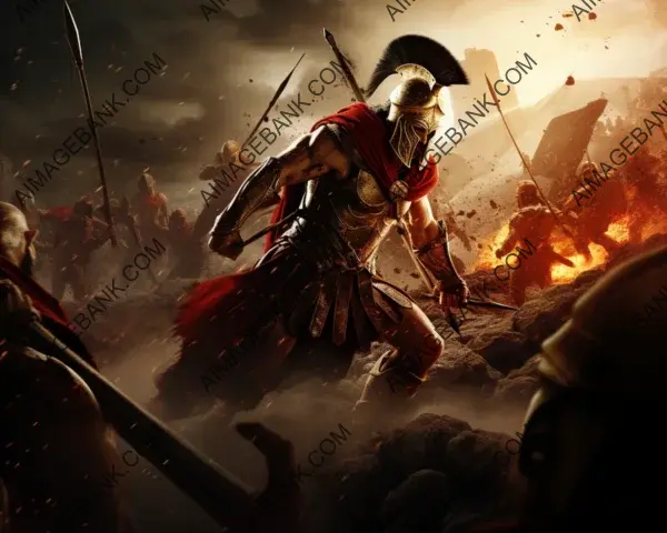 Immersive Realism: High-Quality Depictions of the Battle of Thermopylae