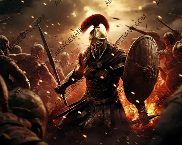 Captivating High-Quality: Photo-Realistic Depictions of the Battle of Thermopylae