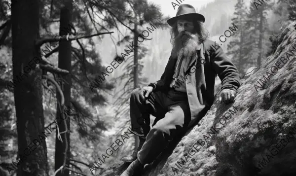 John Muir: An Inspiring Image from 1890, Reflecting His Enduring Love for Nature