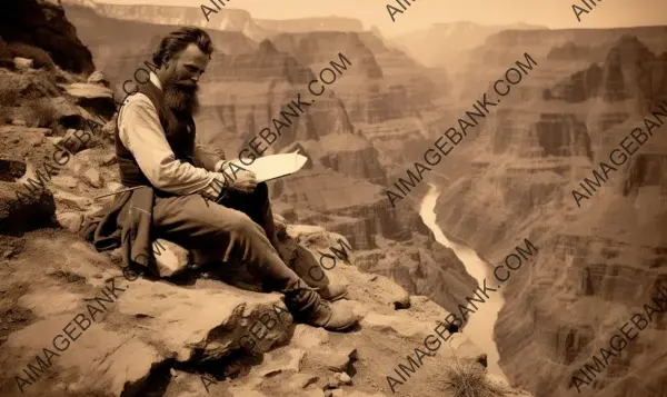 John Wesley Powell: A Captivating Photo from 1872, Documenting His Further Exploration of the American West