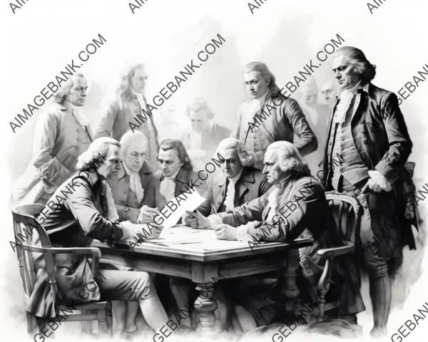 The American Revolution: A Captivating Photo of the Signing of the Declaration of Independence