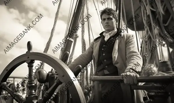 Robert Fulton: A Captivating Photo from 1807, Aboard the Clermont Steamboat