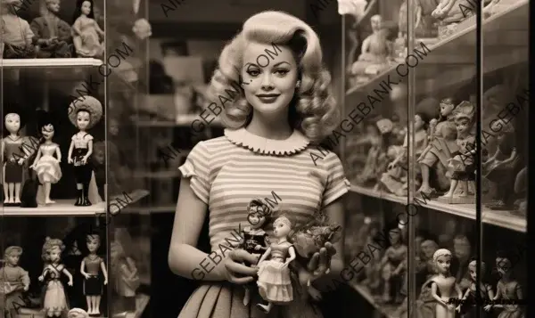 Ruth Handler: A Striking Snapshot from 1959, Commemorating Her Impact on Girls&#8217; Toy Culture