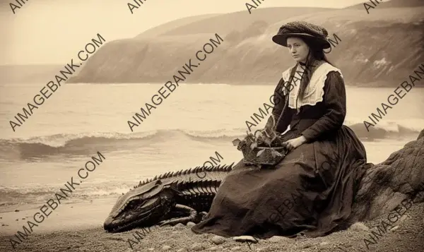 Photo: &#8220;Unearthing Ancient Wonders with Mary Anning, 1811, Ju&#8221;