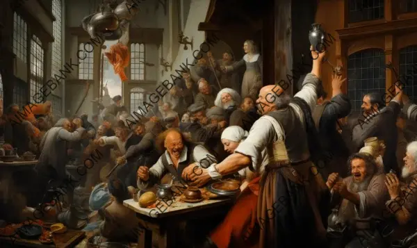 Photo: &#8220;The Essence of Dutch Life: Jan Steen, 1668, Capturing His&#8221;