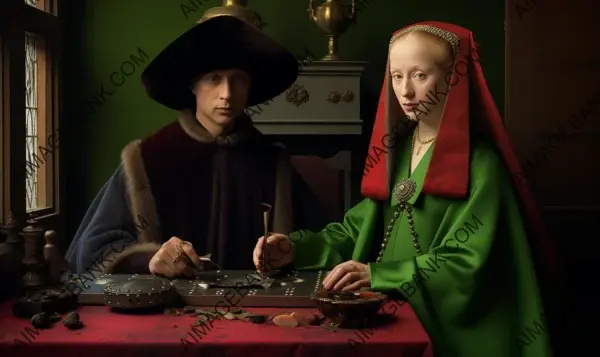 Photo: &#8220;Unveiling the Secrets of Jan van Eyck, 1434, Showcasing&#8221;