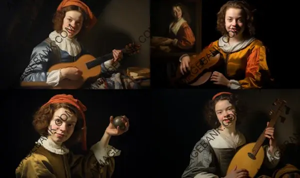 Immersing in the World of Judith Leyster through a Captivating Photo