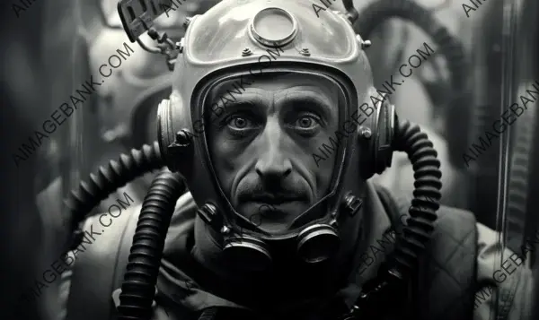 Exploring the Depths with Jacques Cousteau&#8217;s Pioneering Expeditions in a Photo