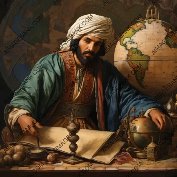 Capturing the Adventurous Spirit of Ibn Battuta in Portraits