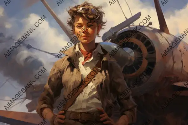 Amelia Earhart: Adventurous Spirit in Portraits