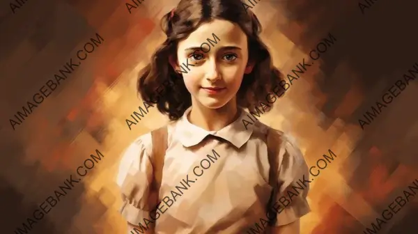 Anne Frank&#8217;s Innocence in Portraits