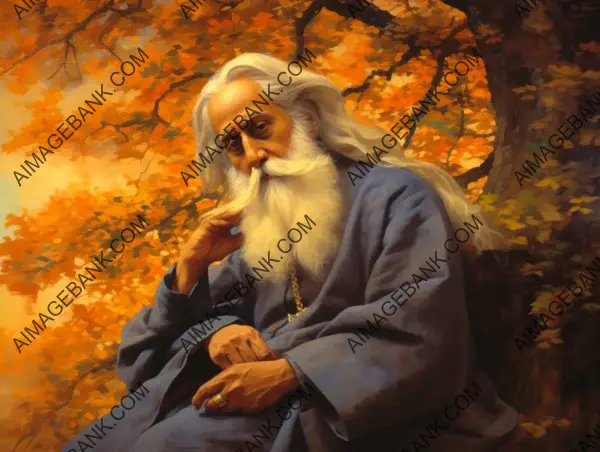 Rabindranath Tagore: Immortalized in Portraits of Creative Genius