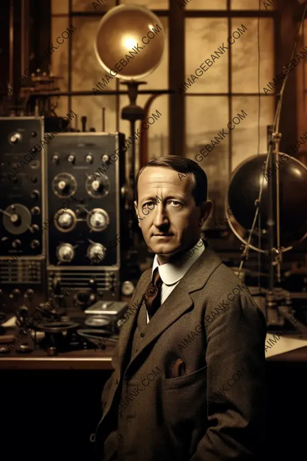 Guglielmo Marconi: Immortalized in Portraits of Technological Innovation