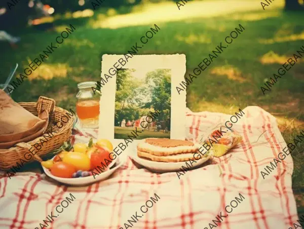 Vintage Polaroid Snapshot: A Glimpse into Summers of the Past