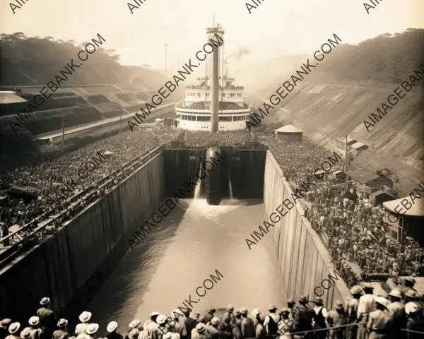 The Waterway of Progress: Documenting the Birth of the Panama Canal