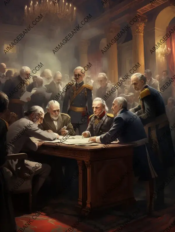 Treaty Signing Visualized