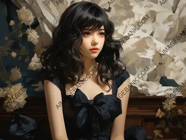 Lang Leav Emotional Digital Painting Design