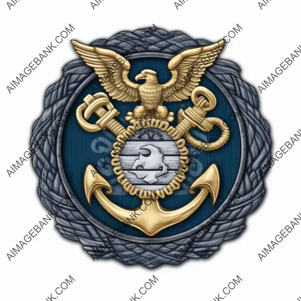 Logo that showcases military members united proud