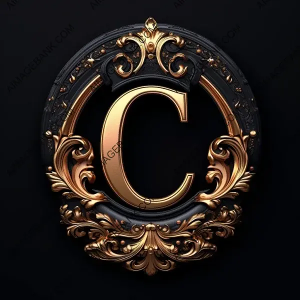 32K UHD Formal Luxury Black Royal Letter with Style