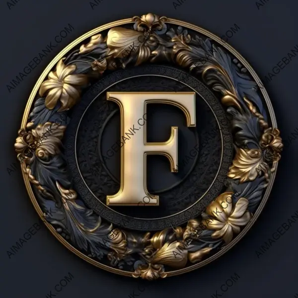 32K UHD Formal Black Royal Style Letter with Black Luxury