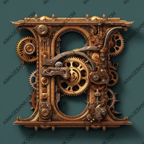 Steampunk-Inspired Logo Design: Emphasizing the Use of Letters