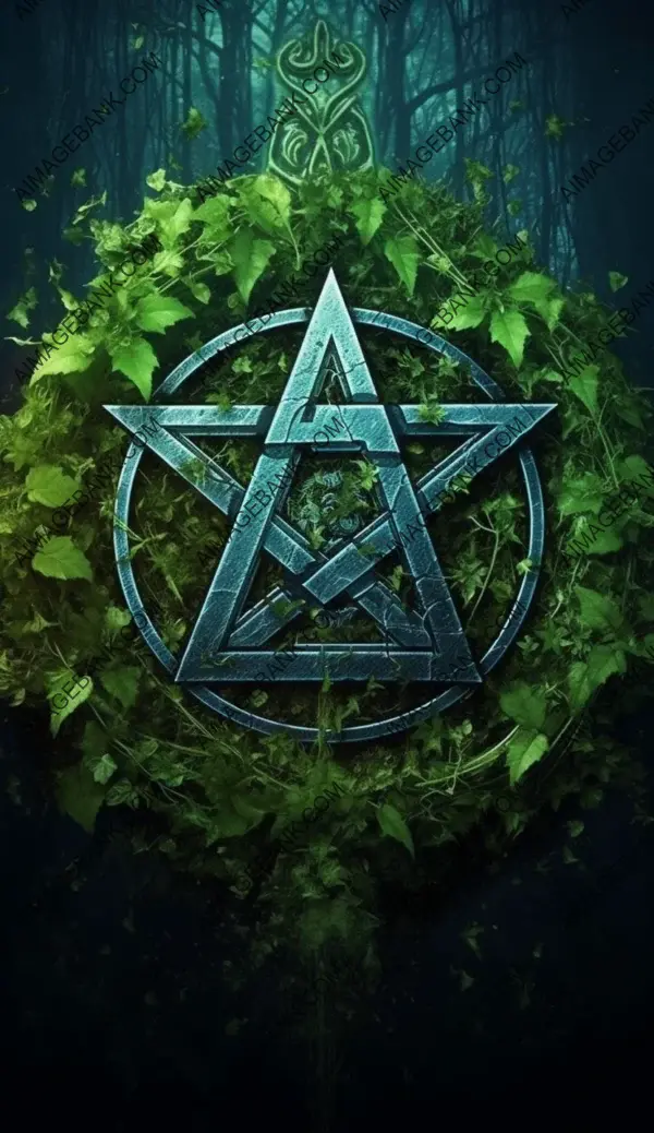 Anime Wallpaper featuring Pentagram Design