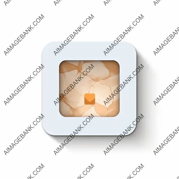 Mobile app with squared round-edged marble tiles