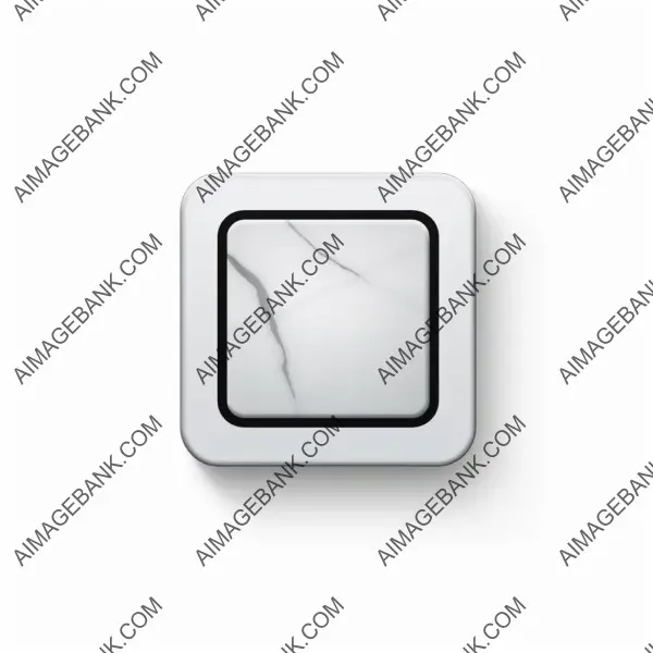 Squared round-edged marble tiles for mobile app